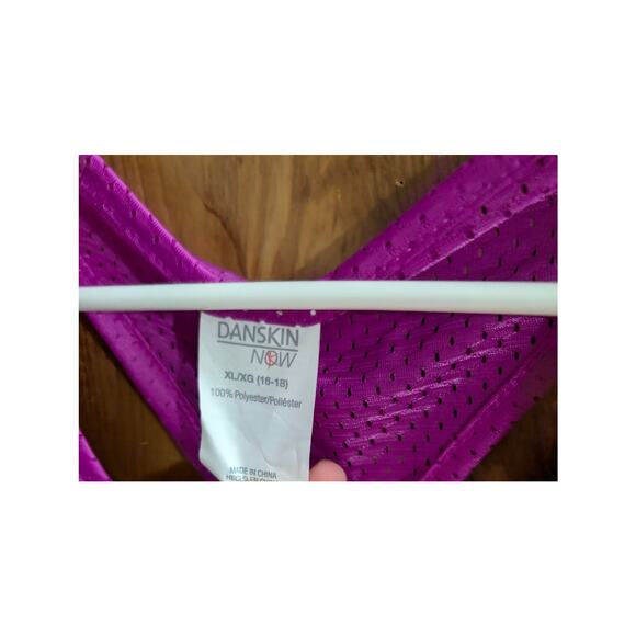 Danskin Now Mesh Tank Top Womens‎ Plus Size Xl 15 17 Sleeveless Racerback Layer - Picture 3 of 5